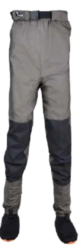 Waders with Built-In Footwear-Stalker Back Country Waist Wader