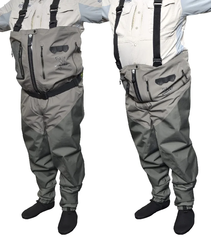 Waders for River Crossing Adventures-Stalker High Country Chest Zipper Wader