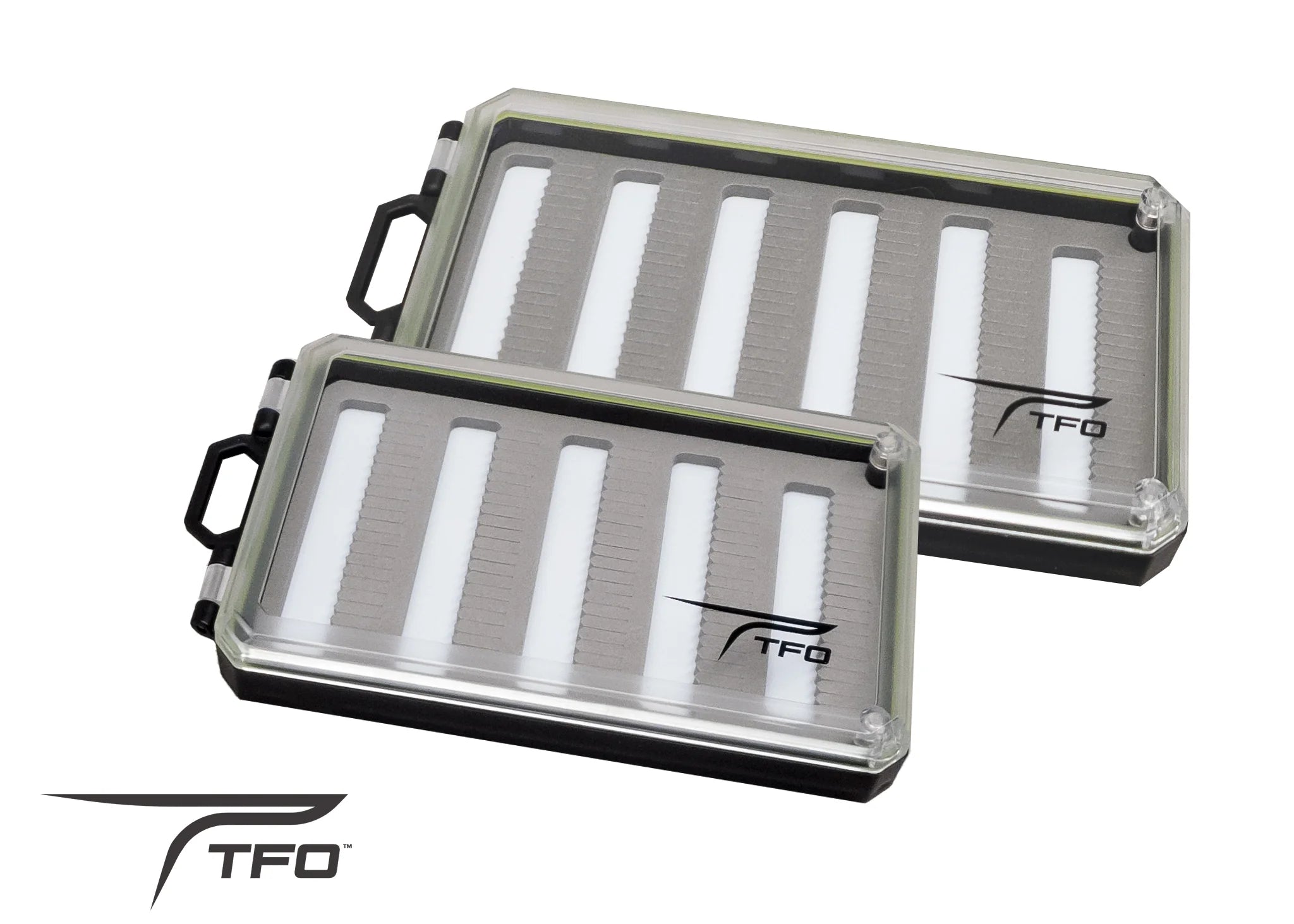 Best Fishing Tackle Boxes-TFO Clear Fly Box With Magnetic Latch