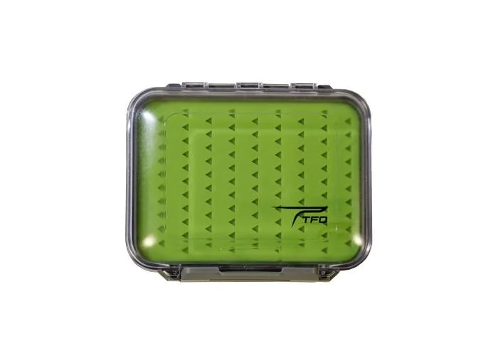 Fishing Tackle Boxes for Travel-Friendly Storage-TFO Double Sided Waterproof Slit Silicone Fly Box