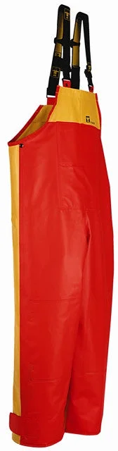 Waders for Fishing in Strong Currents-Guy Cotten Xtrapper Pants Orange/Yellow