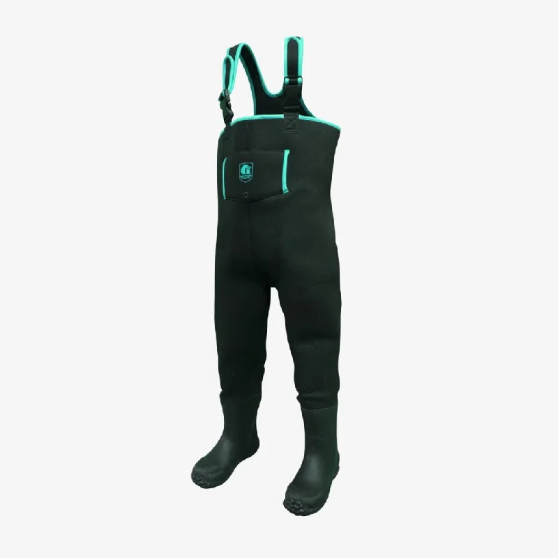 Insulated Neoprene Waders-Neoprene Waders | Youth - Aqua