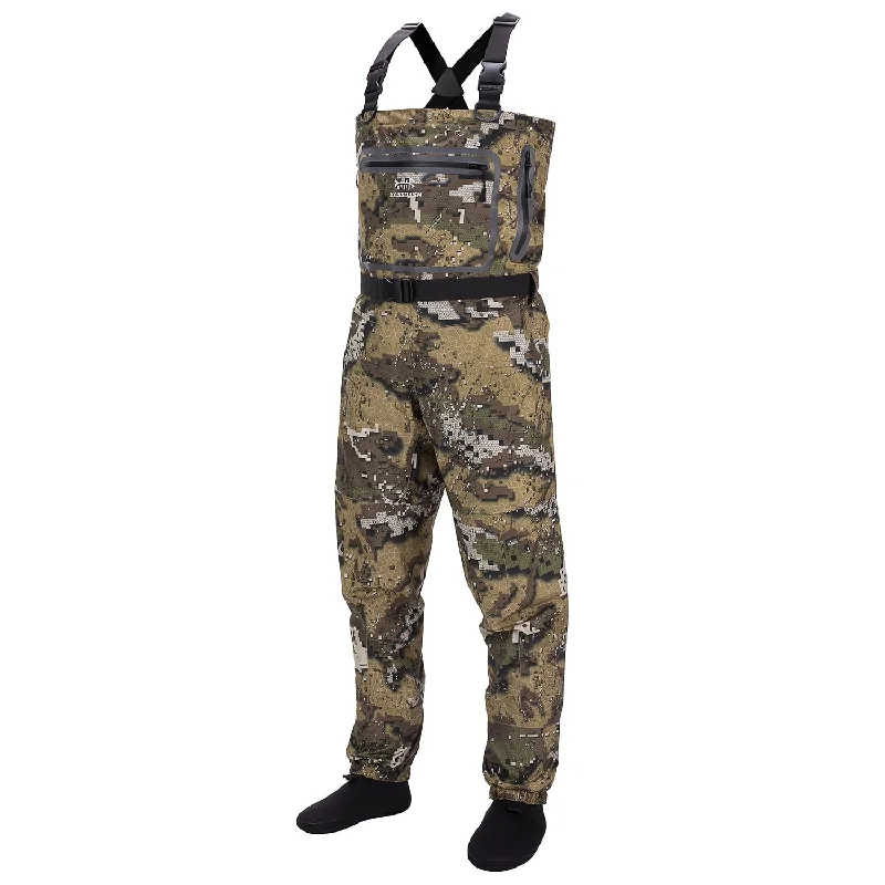 Best Fishing Waders-Bassdash Veil Camo Chest Stocking Foot Waders Breathable and Ultra Lightweight