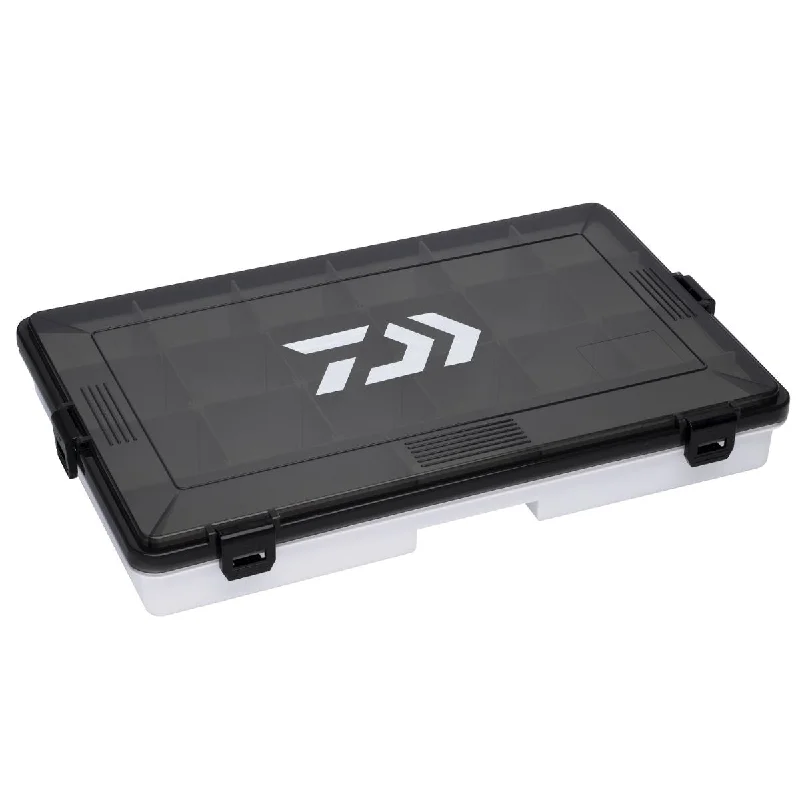 Heavy Duty Fishing Tackle Boxes-Daiwa D-Box LR Smoke