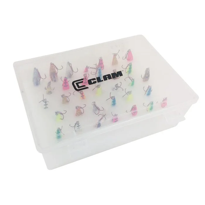 Fishing Tackle Boxes for Fishing Hooks-Clam Deluxe Spoon Boxes