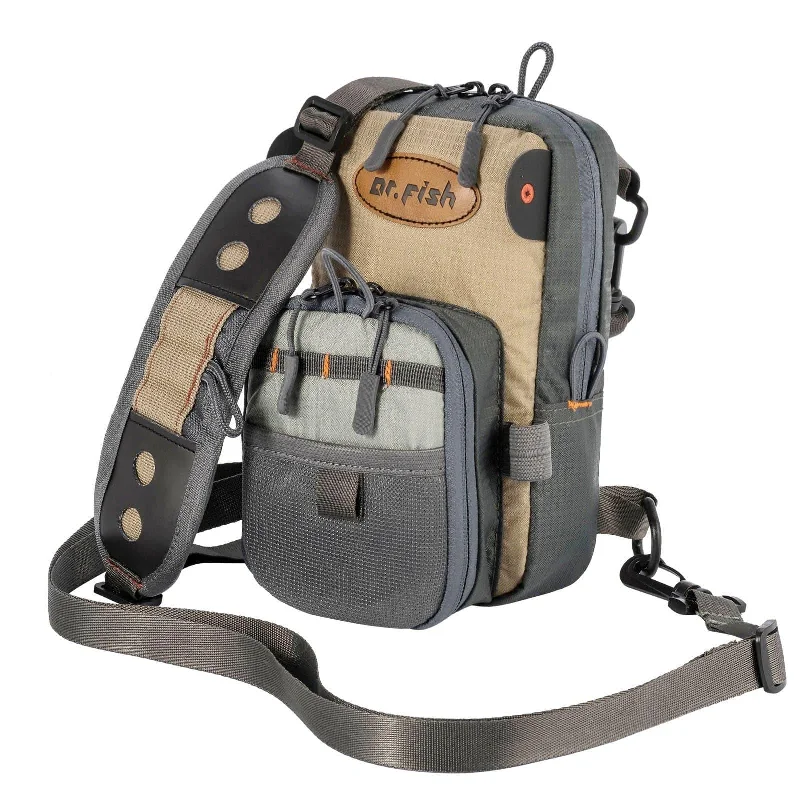 Dr.Fish Fly Fishing Chest Bag Crossbody