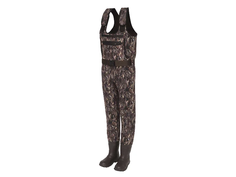 Waders for Working in Water-Kinetic Neorush Bootfoot Neoprene Waders Camo