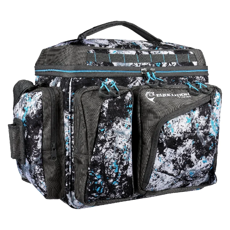 Evolution Fishing Largemouth XL 3700 Tackle Bag - Quartz Blue