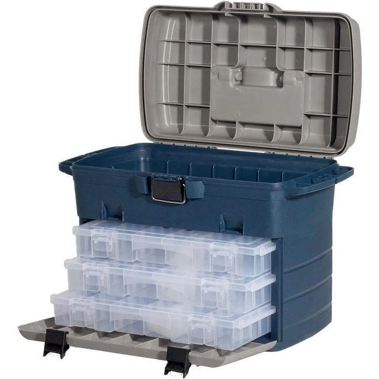 Fishing Tackle Boxes with Extra Storage Compartments-Leeda Tackle Case Box System