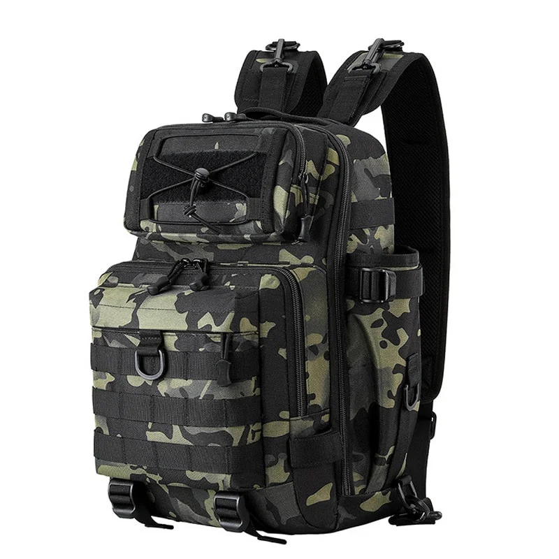 Tribal Hawk Tactical Camo Fishing Backpack