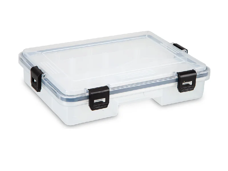 Fishing Tackle Boxes for Short Fishing Trips-Saenger Specialist Waterproof Vario Lure Box Medium