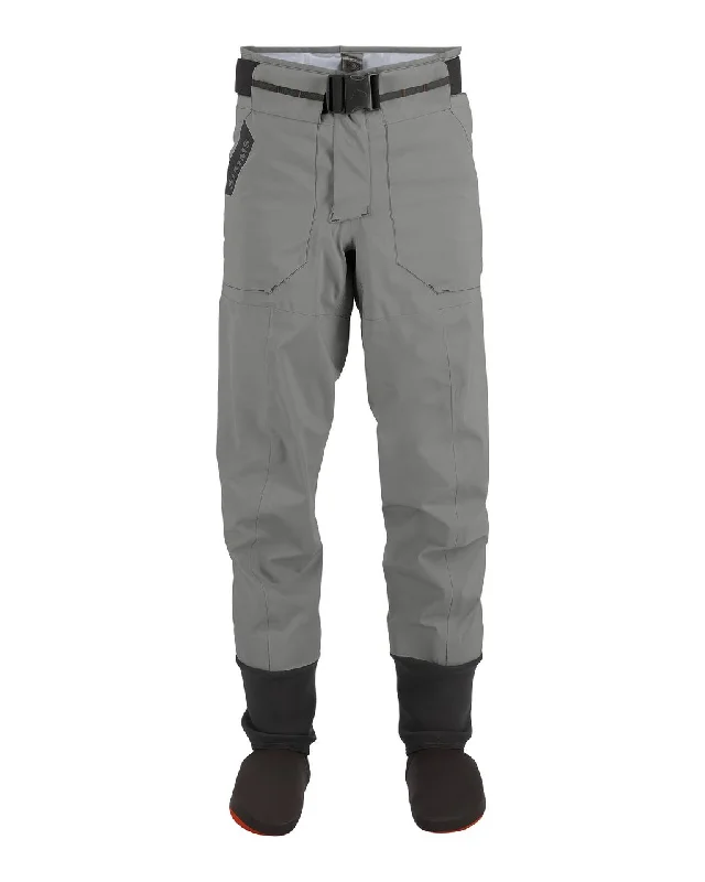 Waders for Fishing in Steep Areas-Simms Freestone Pant - Smoke