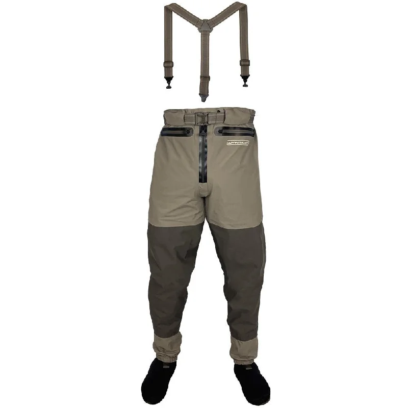 Waterproof Waders-Paramount Outdoors SLATE Zippered Waist High Guide Pant