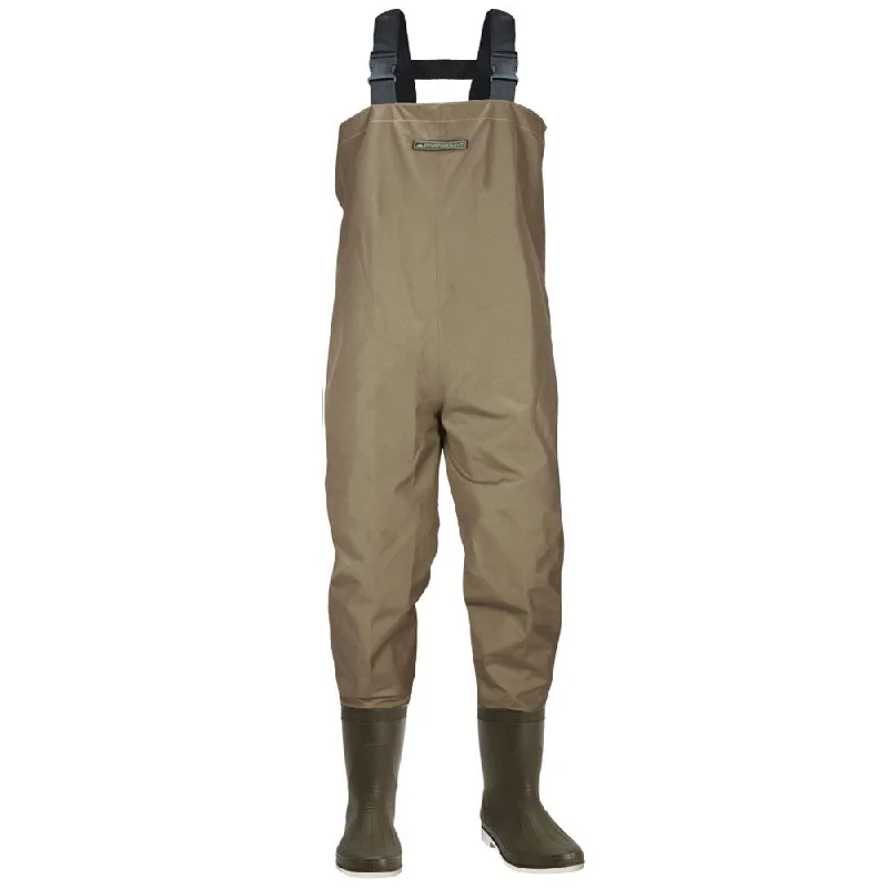 Women’s Waders-Paramount Outdoors Slipstream PVC Bootfoot Chest Wader - Felt