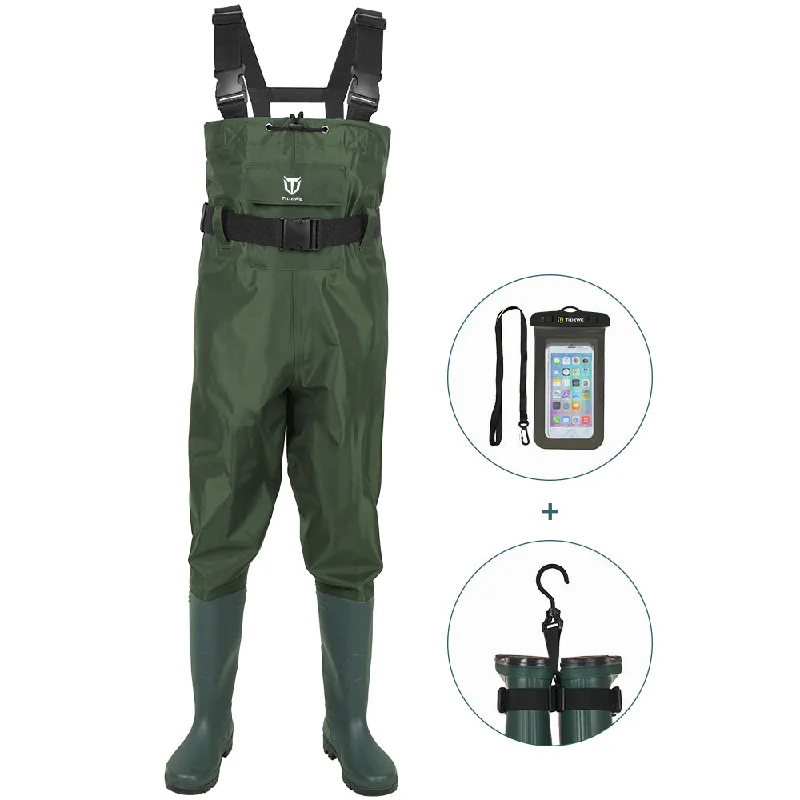 Waders for Wild Streams-TideWe®Bootfoot Fishing Chest Waders