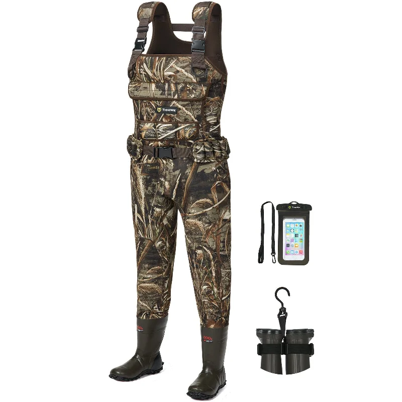 Waders for Shallow Water Fishing-TideWe®Chest Neoprene Waders for Women Waterfowl Duck Waders