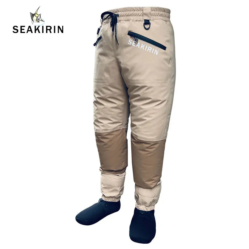 Budget Waders-Seakirin Unisex Waist High Wading Pants