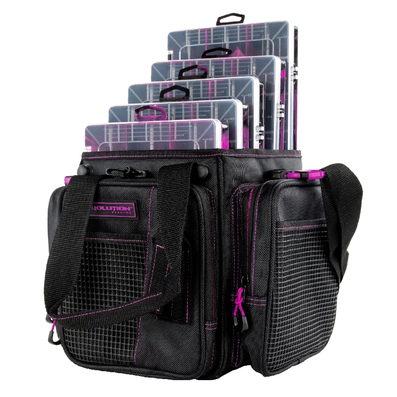 Evolution Outdoor Vertical 3600 Drift Series Tackle Bag Purple