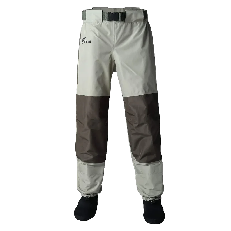 Waders for Working Outdoors-Triple-Layer Neoprene Stocking-Foot Pant Waders